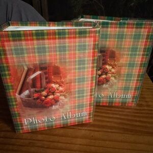 Plaid Photo Albums